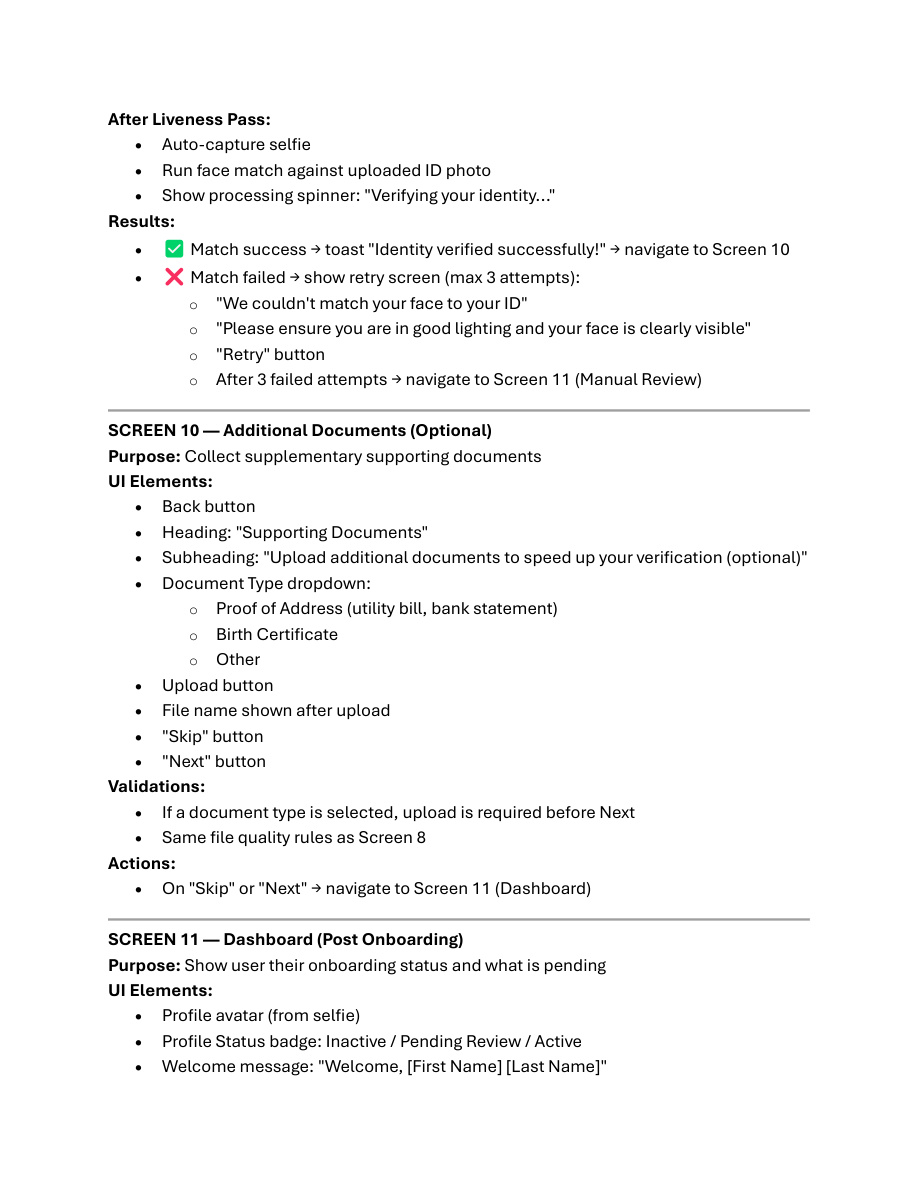 AML Score reveal